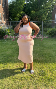 Zoey Striped Maxi Dress