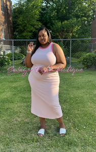 Zoey Striped Maxi Dress