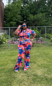 So Vibrant Pant Set