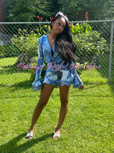 Denim Diva Romper