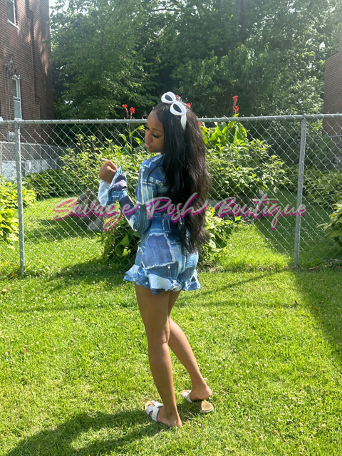 Denim Diva Romper