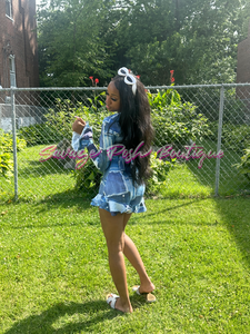 Denim Diva Romper