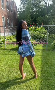 Denim Diva Romper